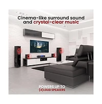 Pyle 4-Channel Bluetooth Home Theater Amplifier Receiver with Cd/Dvd Player (PD1000BA)