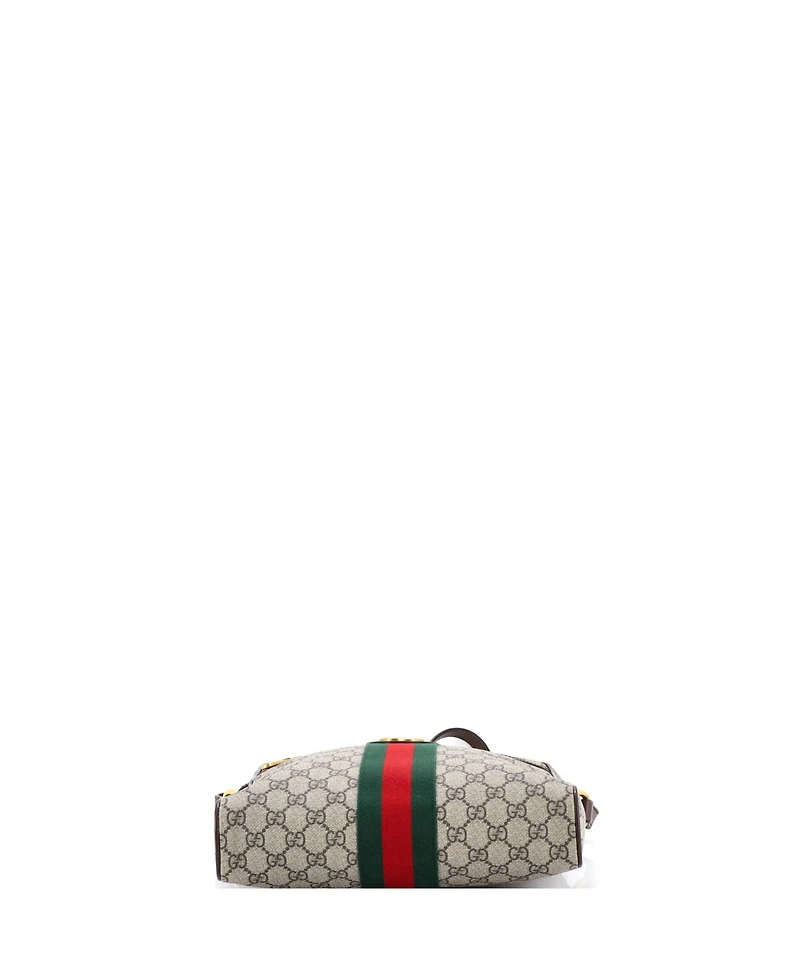 Pre-Owned Gucci Medium Ophidia Messenger Bag Gg Coated Canvas