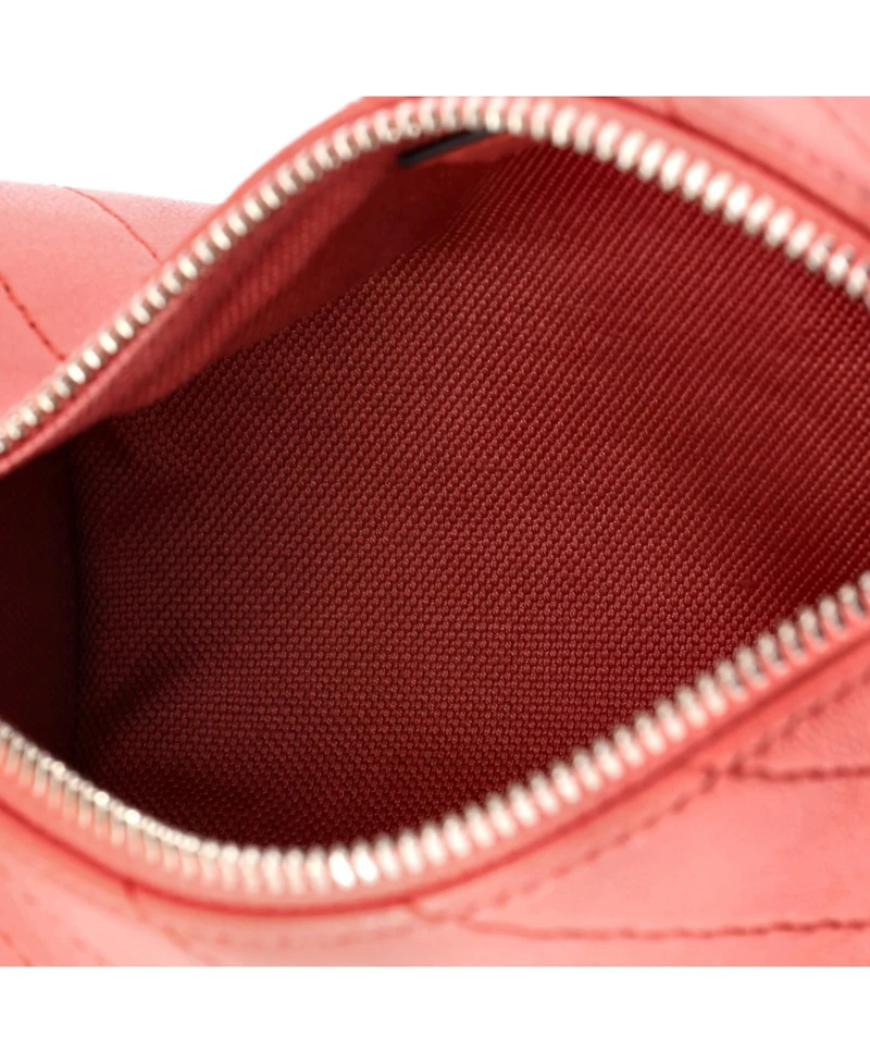 Pre-Owned Gucci Mini Blondie Shoulder Bag Diagonal Quilted Leather