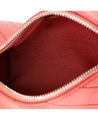 Pre-Owned Gucci Mini Blondie Shoulder Bag Diagonal Quilted Leather