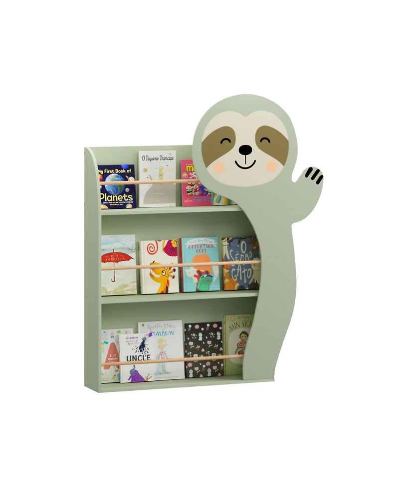 Rainsken Sloth Kids Bookshelf