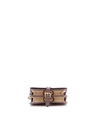 Pre-Owned Gucci Small Buckle Messenger Bag Jumbo Gg Canvas