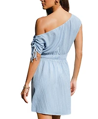 Cupshe Women's Extra Sweet Striped Mini Beach Dress