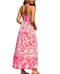 Cupshe Women's Day After Tropical Maxi Beach Dress