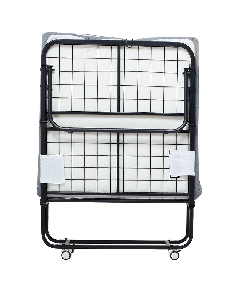 Gouun 31 in Foldable Rollaway Bed with 5 in Mattress for Guests