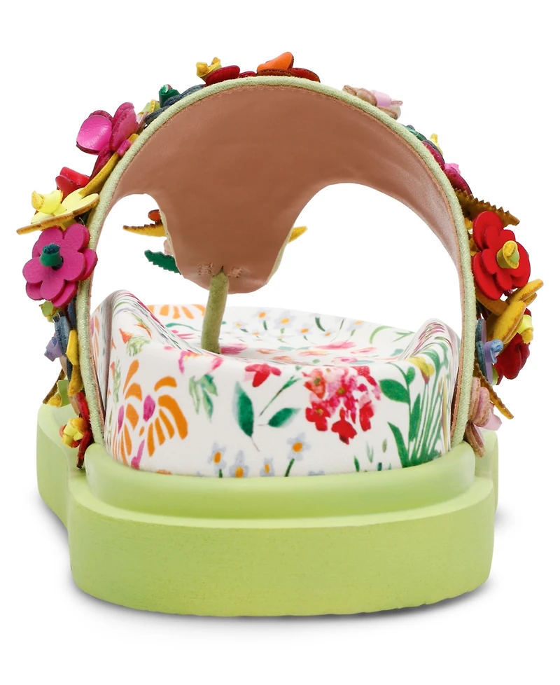 Betsey Johnson Women's Kammeron Slip-On Flat Sandals