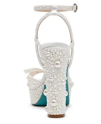 Betsey Johnson Women's Enola Platform Evening Sandals