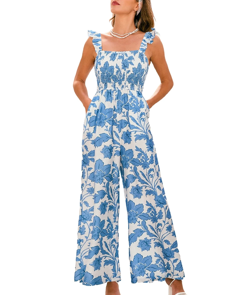 Cupshe Women's Mesmerizing Floral Jumpsuit