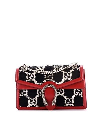 Pre-Owned Gucci Small Dionysus Bag Gg Tweed