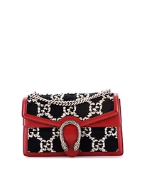 Pre-Owned Gucci Small Dionysus Bag Gg Tweed