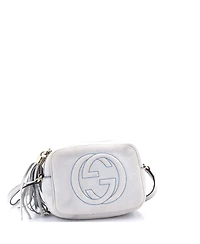 Pre-Owned Gucci Small Soho Disco Crossbody Bag Nubuck