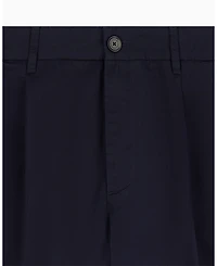 A|X Armani Exchange Men's Cotton Pleat Bermuda Shorts