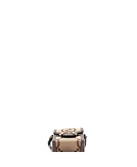 Pre-Owned Gucci Mini Horsebit 1955 Crossbody Bag Jumbo Gg Canvas