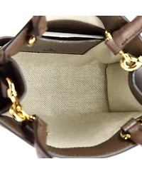 Pre-Owned Gucci Super Mini Ophidia Convertible Tote Gg Coated Canvas