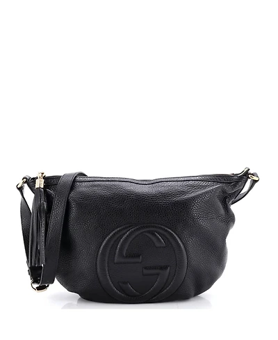 Pre-Owned Gucci Medium Soho Messenger Bag Leather