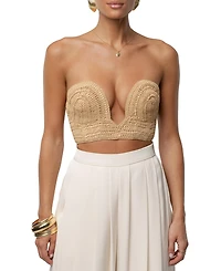 Jluxlabel Women's Sail Away Texture Bustier