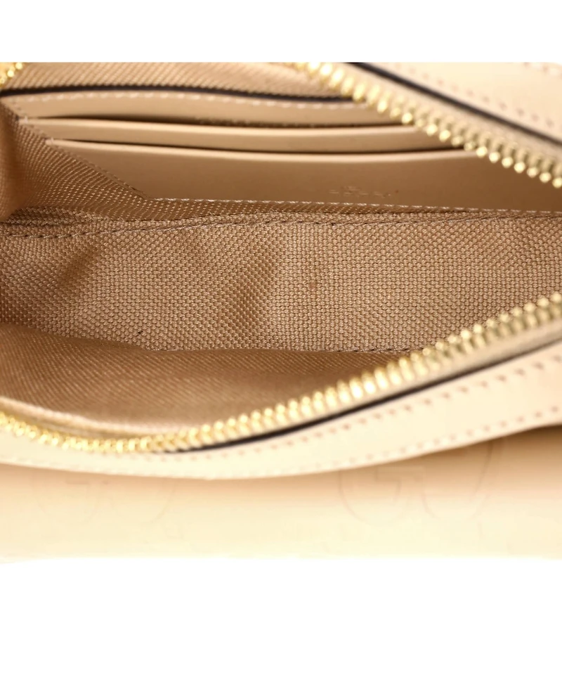 Pre-Owned Gucci Super Mini Front Pocket Chain Shoulder Bag Jumbo Gg Embossed Leather