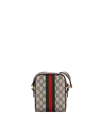 Pre-Owned Gucci Mini Ophidia Messenger Bag Gg Coated Canvas