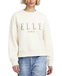 Elle Collection Women's Embroidered Sweatshirt