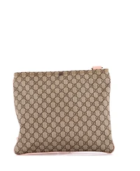 Pre-Owned Gucci Medium Flat Messenger Bag Gg Canvas
