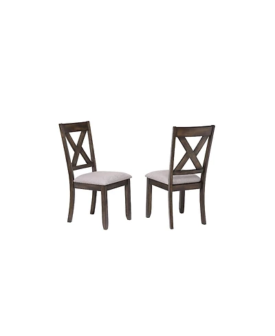 Kings Brand Furniture Set of 2 Dining Chairs