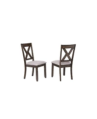 Kings Brand Furniture Set of 2 Dining Chairs