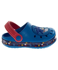 Sega Sonic the Hedgehog Boys Shoes, Eva Clogs, Water Shoes Kids Pool and Beach Sandals Slip-On