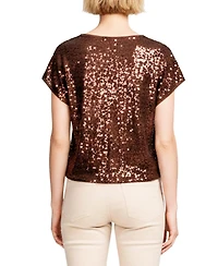 Elle Collection Women's Sequin Tee