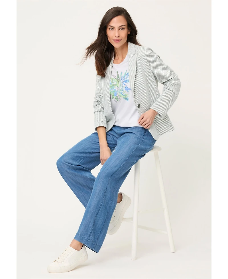 Olsen Women's Placement Print T-Shirt