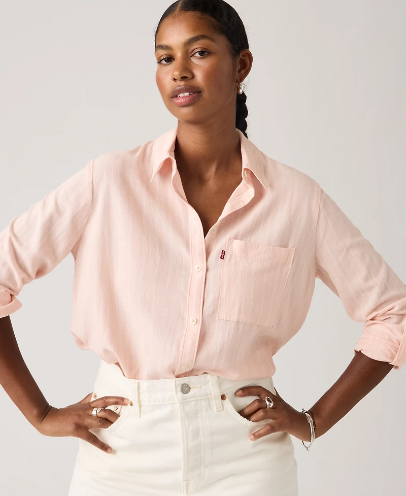 Levi's Women's Darlene Collared Button-Front Shirt