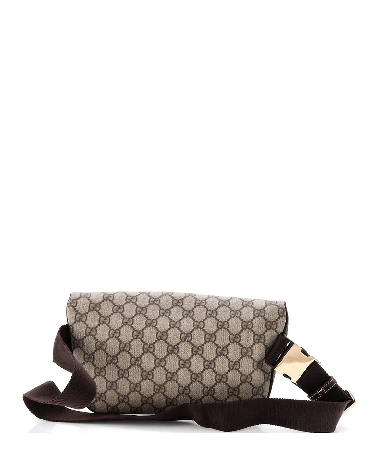 Pre-Owned Gucci Small Belt Bag Gg Coated Canvas with Leather