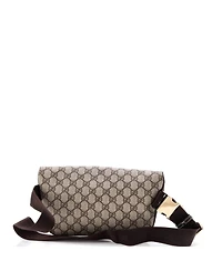 Pre-Owned Gucci Small Belt Bag Gg Coated Canvas with Leather