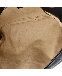 Pre-Owned Gucci Mini Pearly Gg Marmont Flap Bag Embellished Matelasse Leather