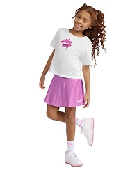 Nike Girls' 4-6X Boxy Crewneck T-Shirt and Scooter Shorts, 2-Piece Set