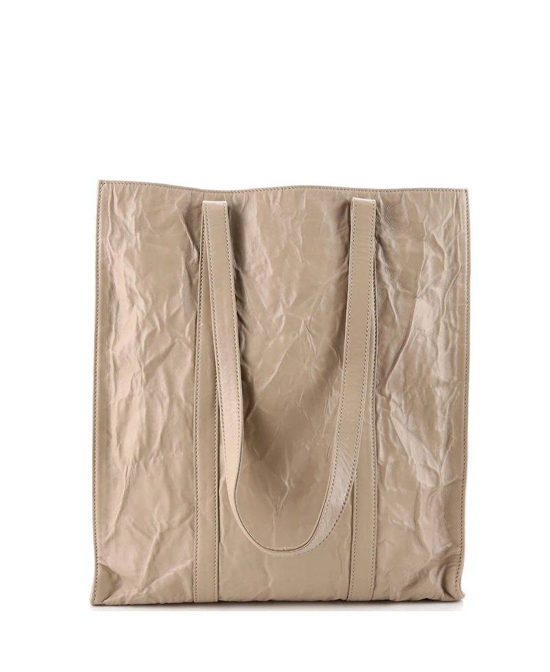 Pre-Owned Prada Medium Shopper Tote Nappa Antique