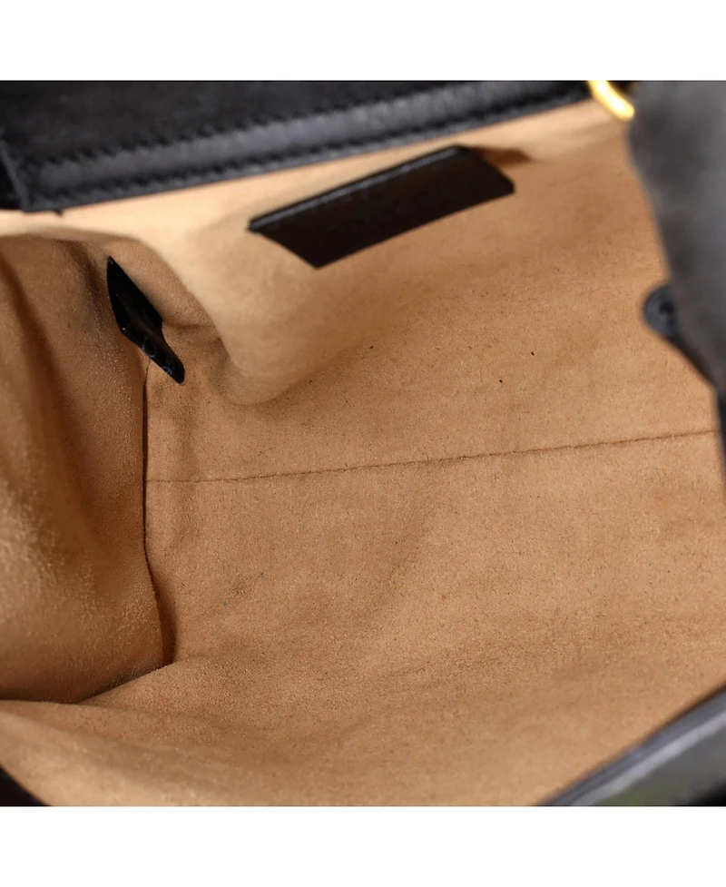 Pre-Owned Gucci Mini Diana Nm Bamboo Handle Tote Leather