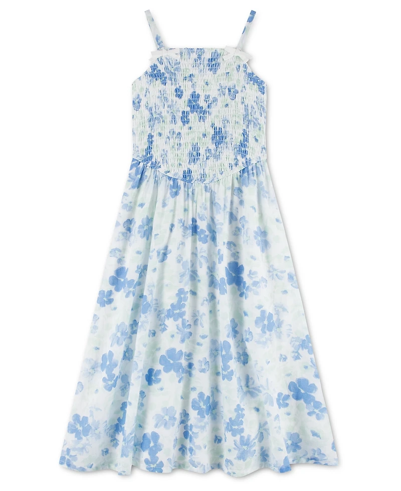 abercrombie Kids Girls' Smocked Maxi Dress