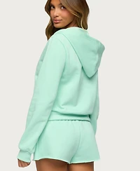 Edikted Women's Lynette Zip Up Hoodie