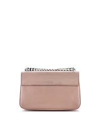 Pre-Owned Prada Small Chain Flap Crossbody Bag Saffiano and Soft Calf