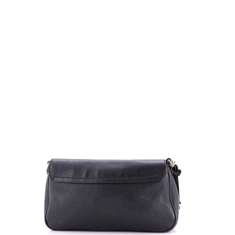 Pre-Owned Gucci Medium Soho Chain Crossbody Bag Leather