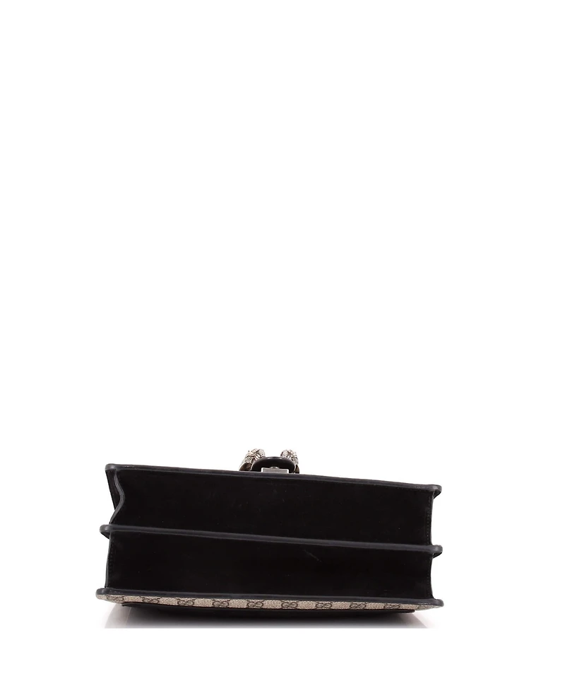 Pre-Owned Gucci Medium Dionysus Bag Gg Coated Canvas
