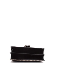 Pre-Owned Gucci Medium Dionysus Bag Gg Coated Canvas