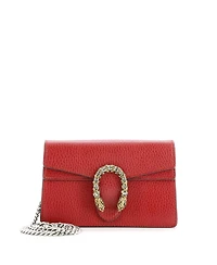 Pre-Owned Gucci Super Mini Dionysus Bag Leather