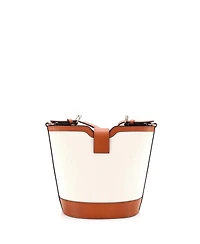 Pre-Owned Gucci Mini Web Ophidia Bucket Bag Canvas with Leather