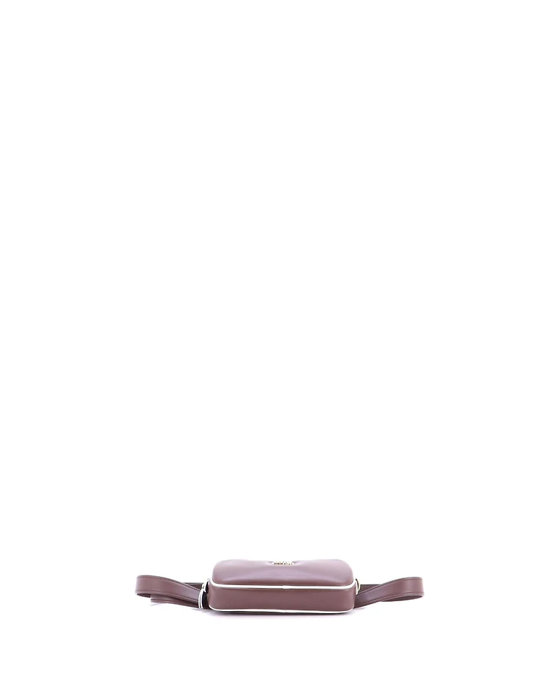 Pre-Owned Miu Miu Small Softy Belt Bag Leather