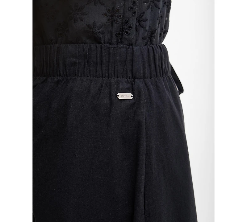 Barbour Women's Josie Wide-Leg Deep Cuff Trousers