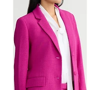 Kasper Women's Belted Notch Collar Blazer