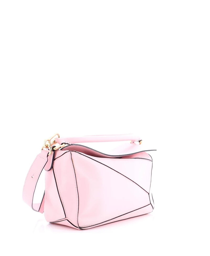 Pre-Owned Loewe Small Puzzle Bag Leather