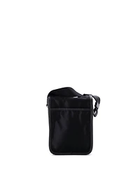 Pre-Owned Prada Logo Buckle Messenger Bag Nylon