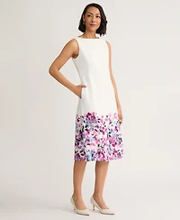 Kasper Women's Sleeveless Floral Midi Dress